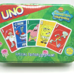 UNO Spongebob Card Game Tin