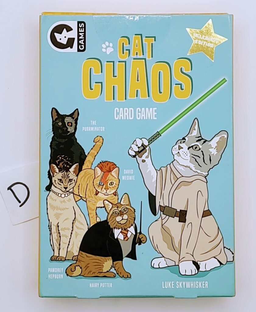 Cat Chaos Card Game New