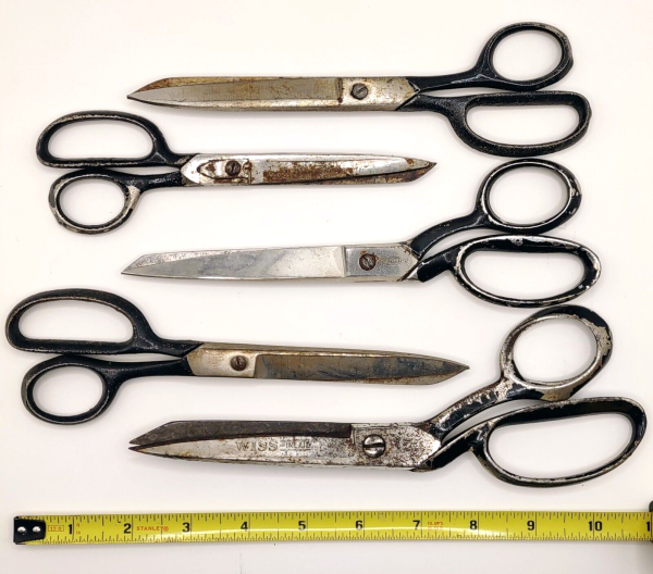 WISS Sammann Scissors Lot