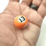 Number 13 Mini Pool Ball