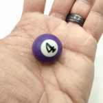 Purple Mini Pool Ball