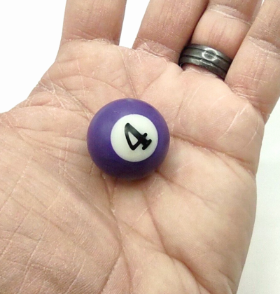 Purple Mini Pool Ball