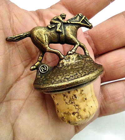 Blanton’s Whiskey Horse and Jockey Bottle Stopper