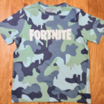 FORTNITE Blue and Green Camo Tee