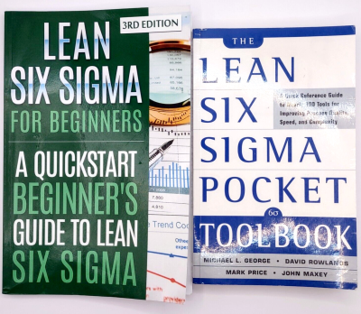 Lean Six Sigma Book Lot