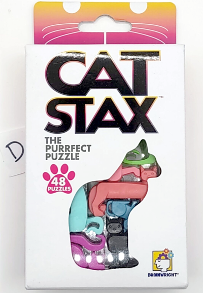 CAT STAX Puzzle by Brainwright