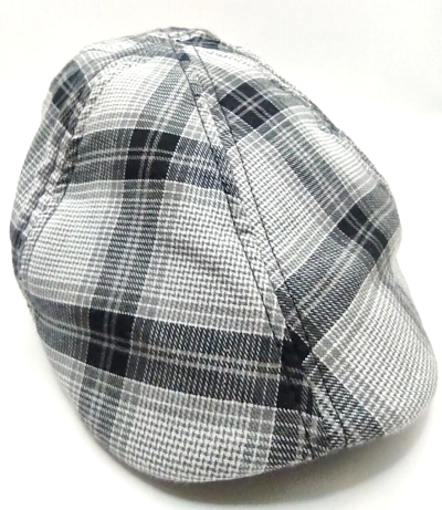 Plaid Levi's English Cap