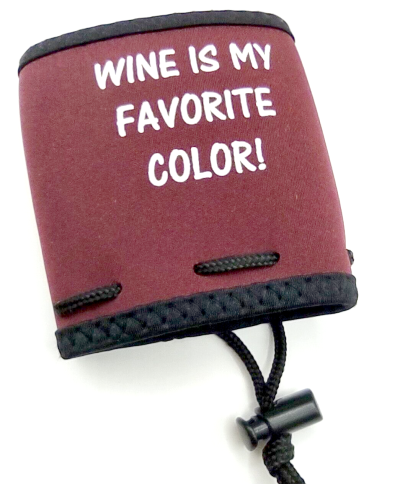 Woozie Brand Wine Glass Koozie